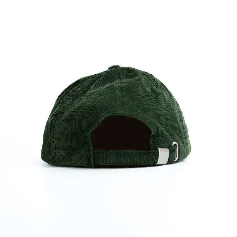 Restrap Camp Cap in Forest Green-3