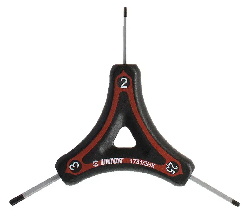 Unior Y Hex Wrench in RED
