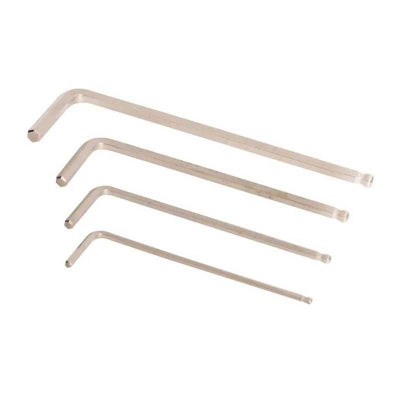 Unior Ball-End Hex Wrench Set in Silver