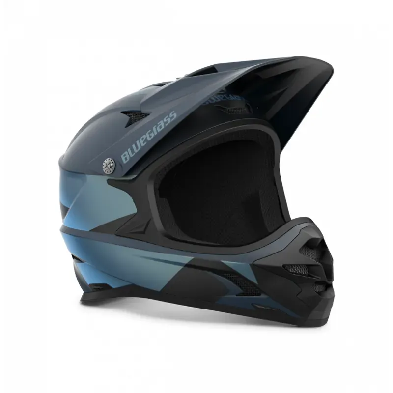 Bluegrass Intox Full Face Mountain Bike Helmet in Blue