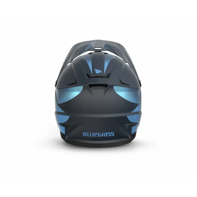Bluegrass Intox Full Face Mountain Bike Helmet in Blue-2