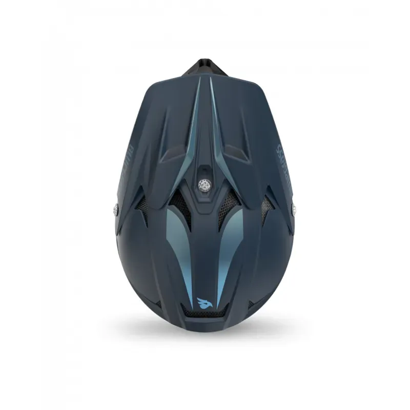 Bluegrass Intox Full Face Mountain Bike Helmet in Blue-3