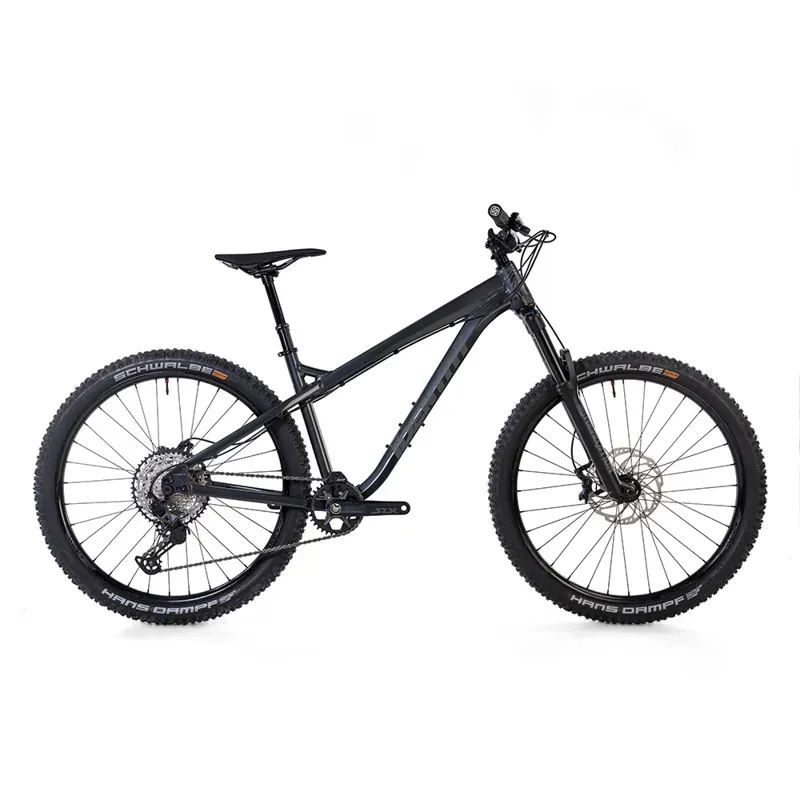 Identiti AKA SLX Mountain Bike in Gunpowder Black Flash With Either 27.5 or 29r Wheels