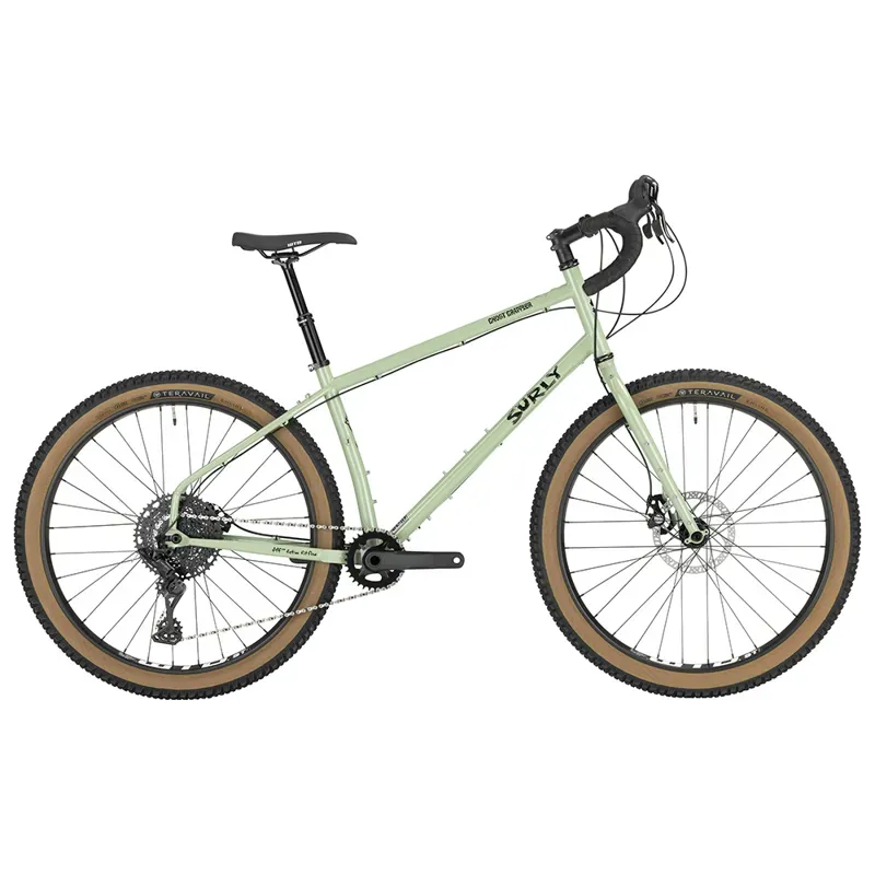 Surly Ghost Grappler Trail Bike in Green