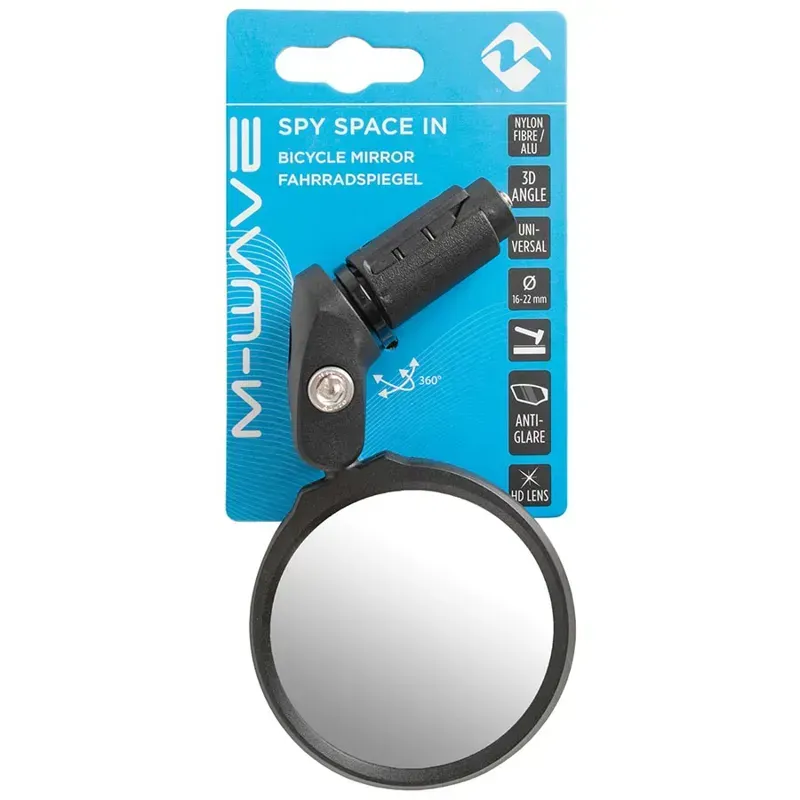 M-Wave Spy Space In - Bar End Mirror-1