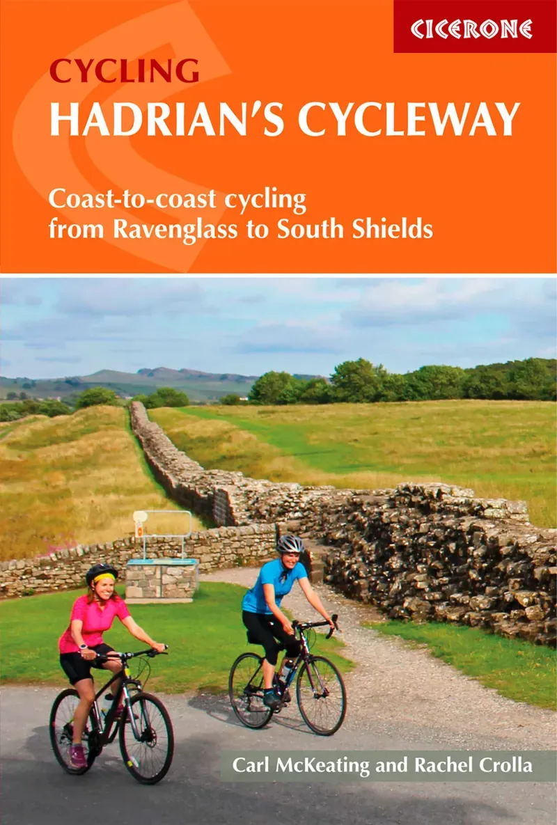 Cicerone Press Cycling Hadrian's Cycleway in Orange