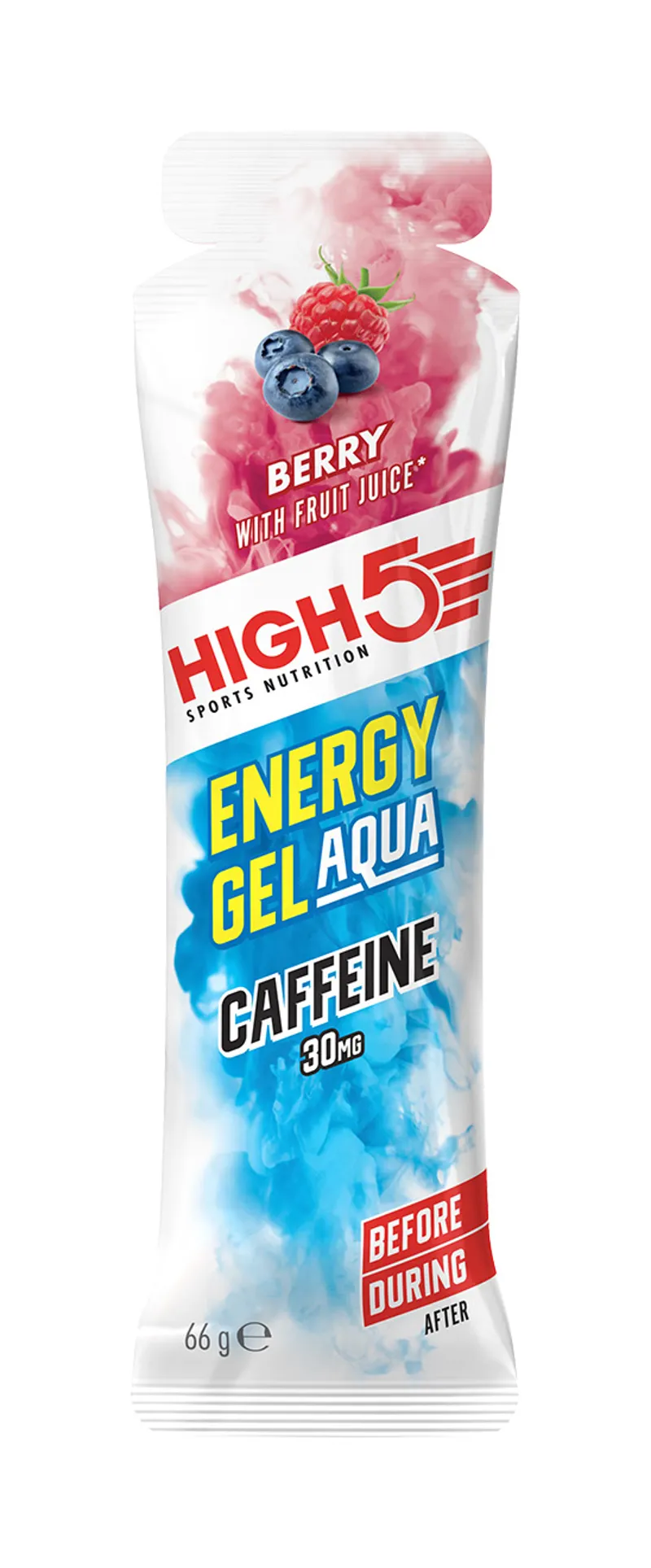 High5 Energy Gel Aqua Caffeine x20 66g-1