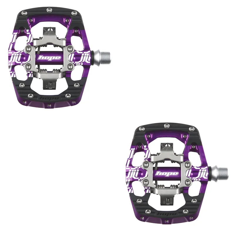 Hope Union Pedals - Pair - Purple