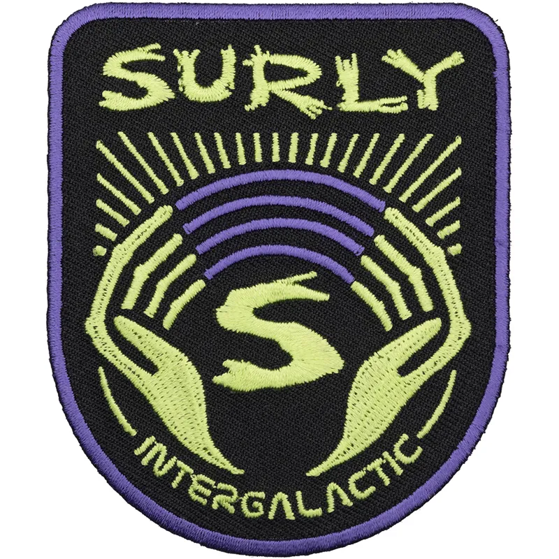 Surly Patch Black/Purple/Green 3x3.5
