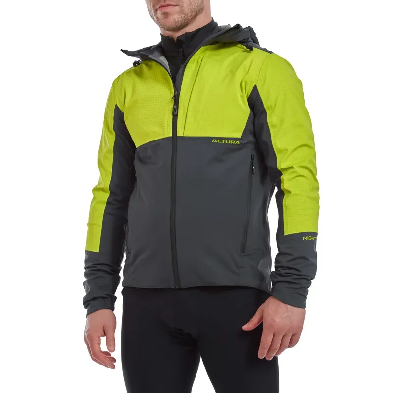 2021 Altura Men's Nightvision Zephyr Stretch Jacket in Green