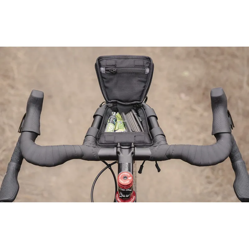 Redshift Sports - Kitchen Sink Handlebar Bag in Black-4
