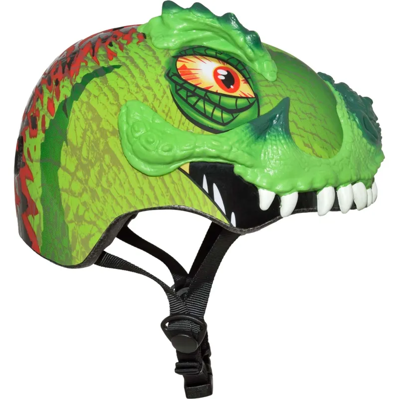 C-Preme Raskullz T-Rex Awesome Kid's Helmet in Green - 5-8 years 50-54 cm-3