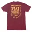 2022 Fasthouse Essential T-Shirt in Maroon