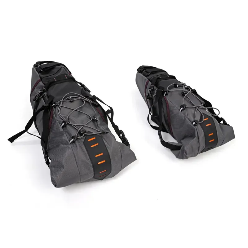 Passport Bikepacking Seat Saddle Pack in Grey