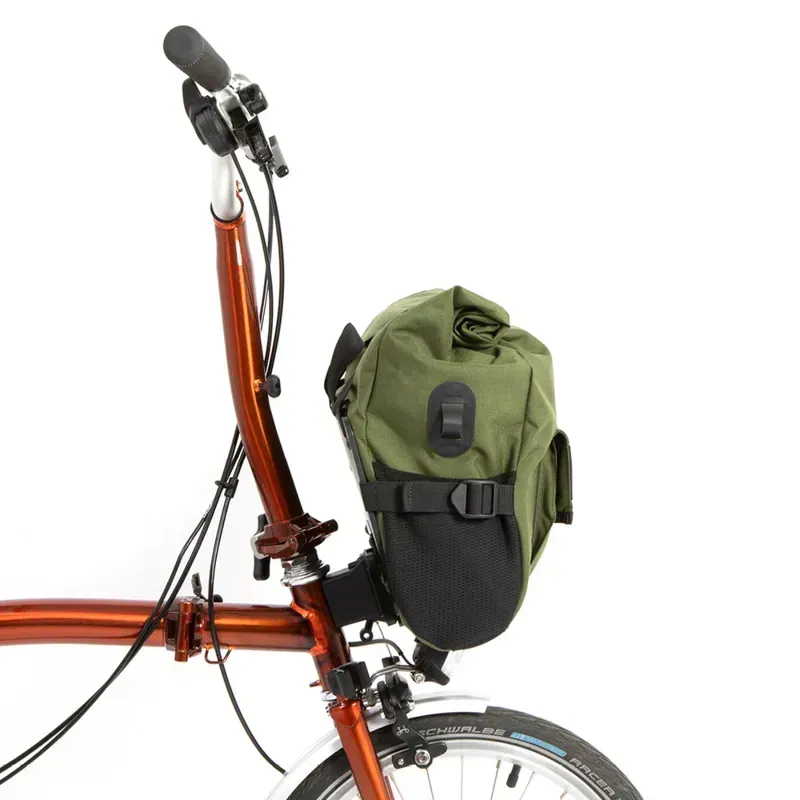 Restrap City Loader 20l Bike Bag in Olive-3