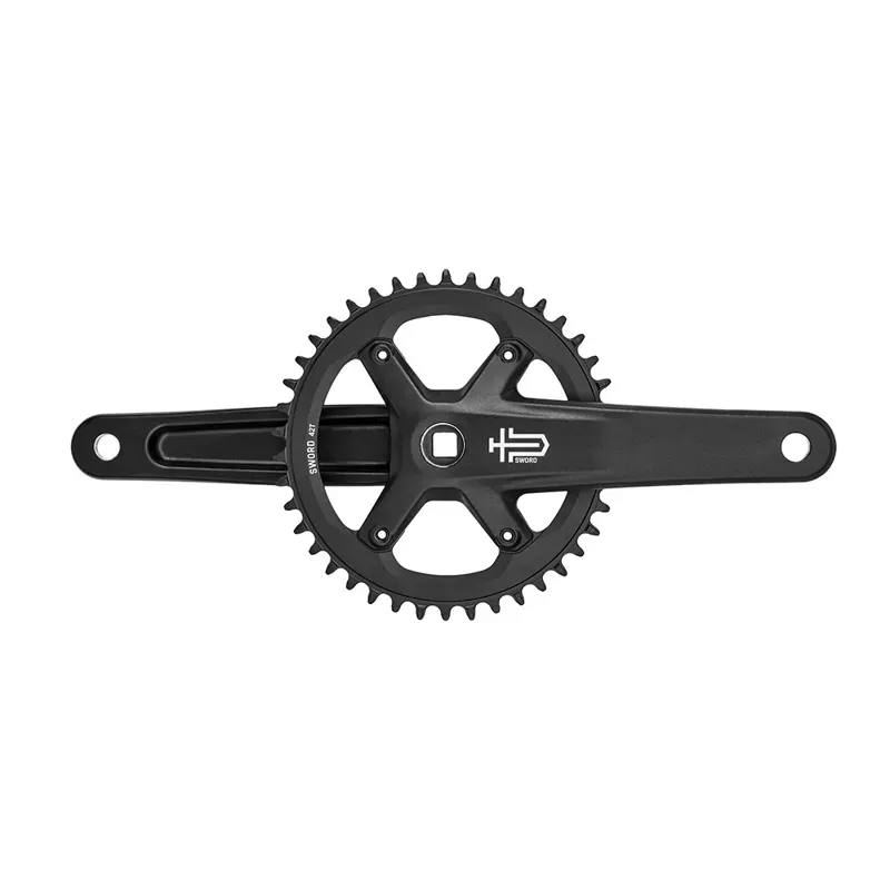Microshift Sword 1x Crankset in Black-1