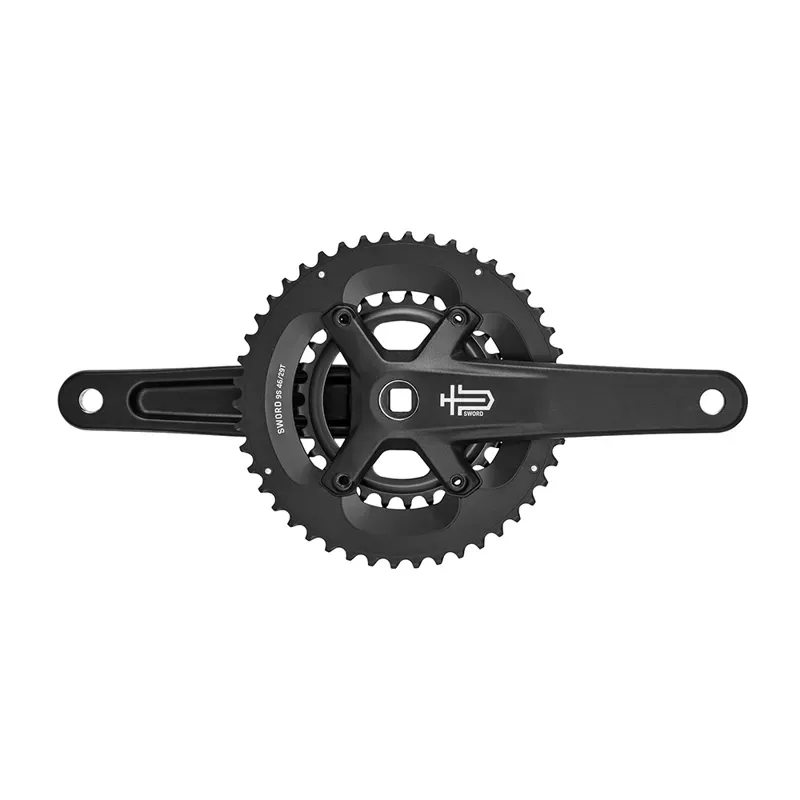 Microshift Sword 2x Crankset in Black