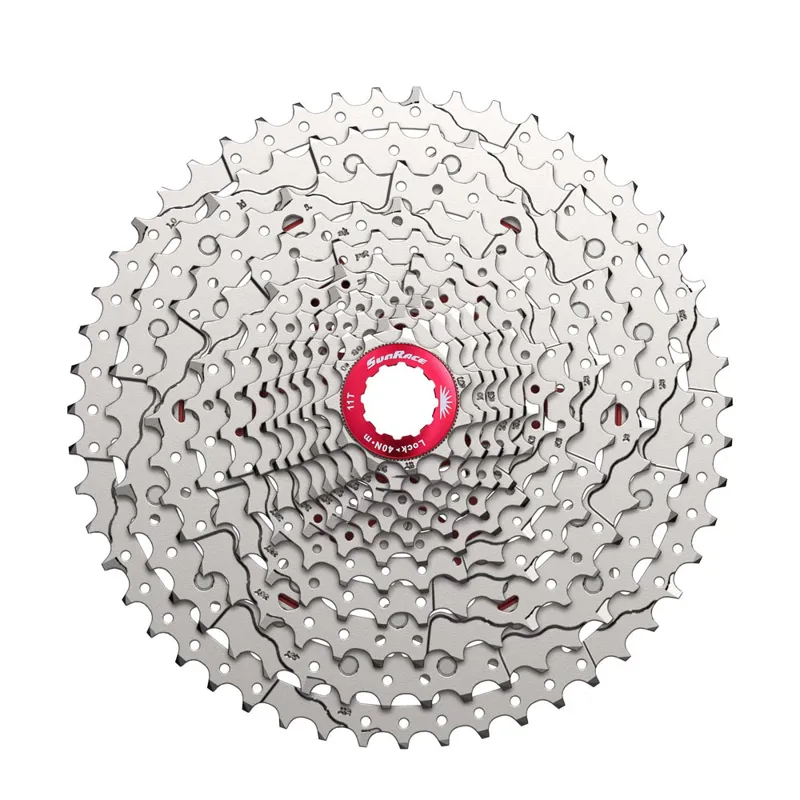 Suntour MZ800 12 Speed Cassette Silver 12spd 11-51t
