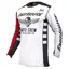 Fasthouse USA Grindhouse Factor Long Sleeve Jersey in White Black