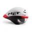 Met Drone Helmet in White/Red/Black