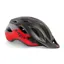 Met Crossover Helmet in Black/Red