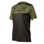 Fasthouse Alloy Block Jersey Short Sleeve in OLIVE/BLACK Small