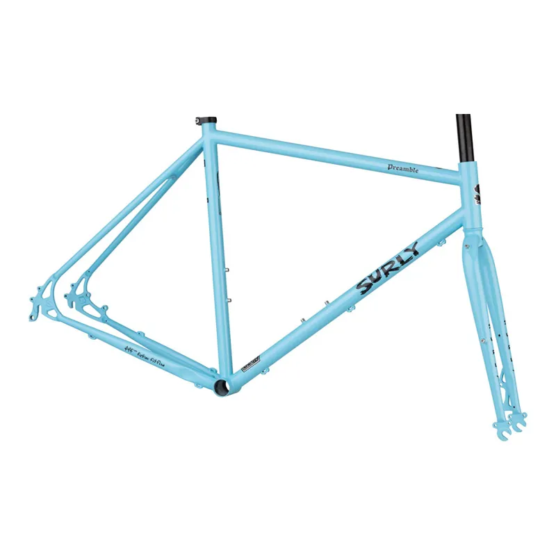 Surly Preamble Frameset - Blue Skyrim Blue