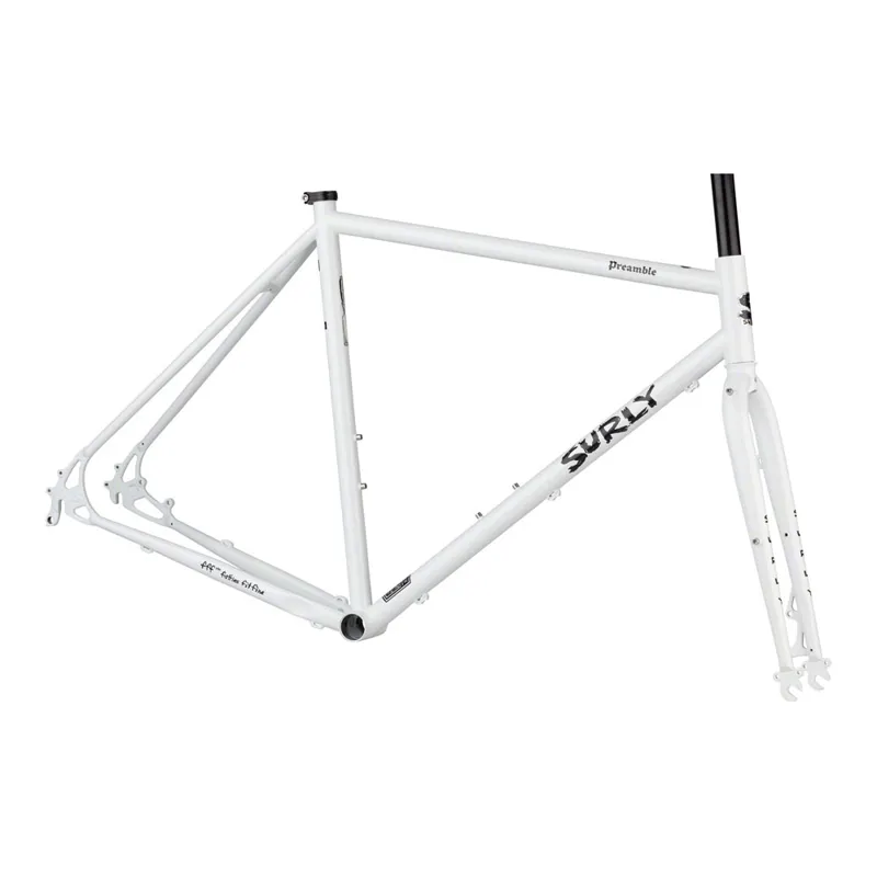 Surly Preamble Frameset - White Thorfrost White