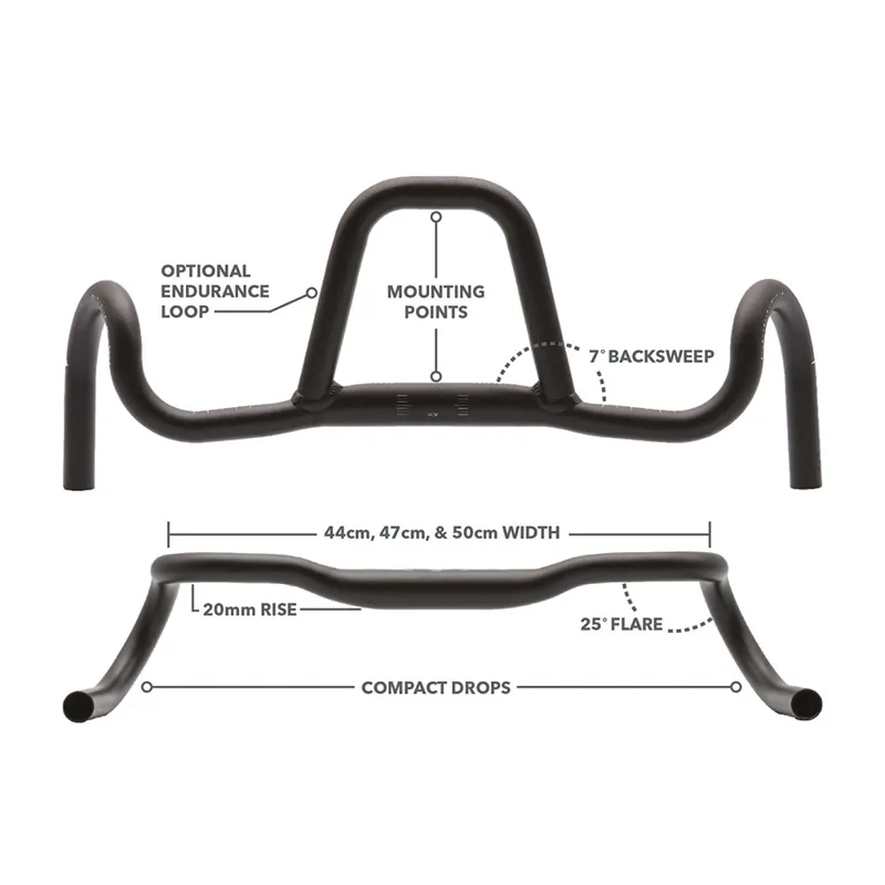 Redshift Sports - Kitchen Sink Handlebar - Loop Black-3