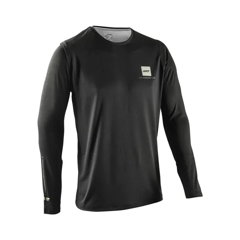 Leatt Gravity 1.0 MTB Ride Kit in Ghost Black-1