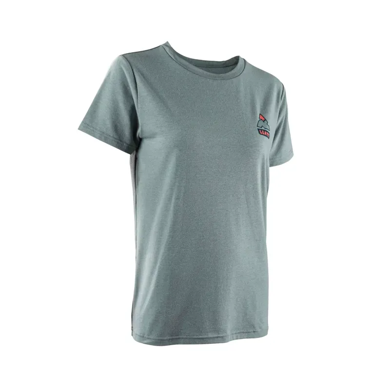 Leatt T-Shirt Core - Women in Mist Green