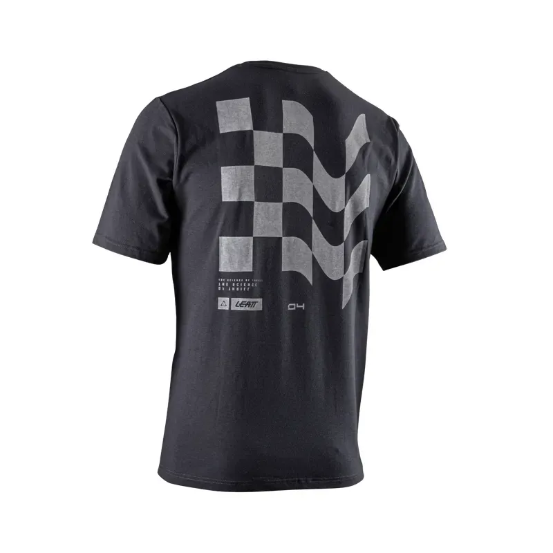 Leatt T-Shirt Core in Vintage Black-1