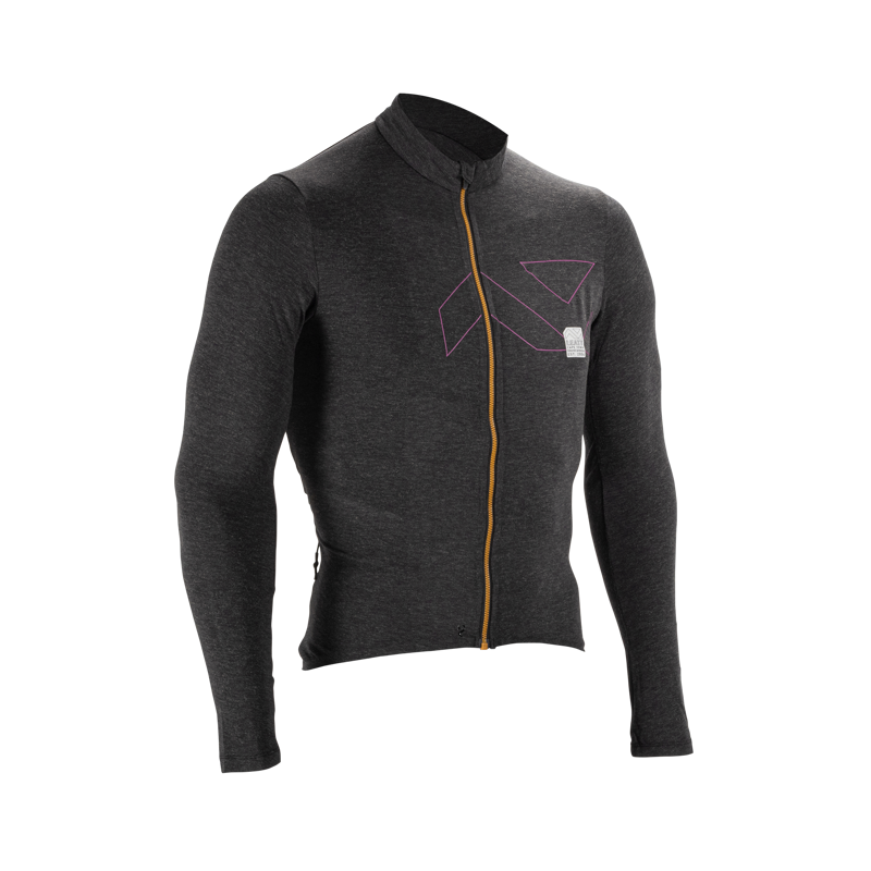 Leatt Endurance 4.0 MTB Jersey Long Sleeve in Black