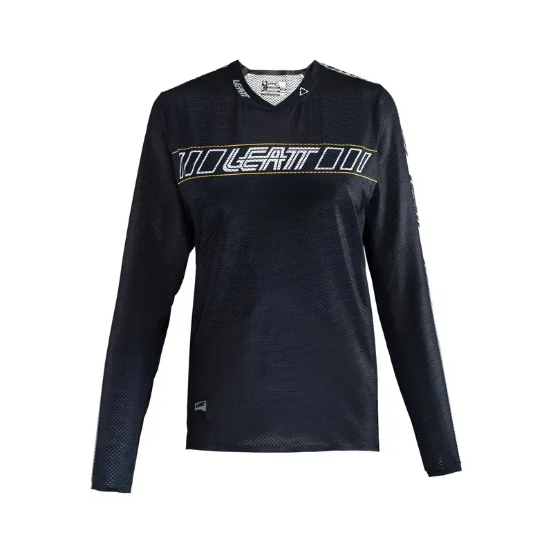 Leatt Women's Gravity 4.0 MTB Jersey in Black