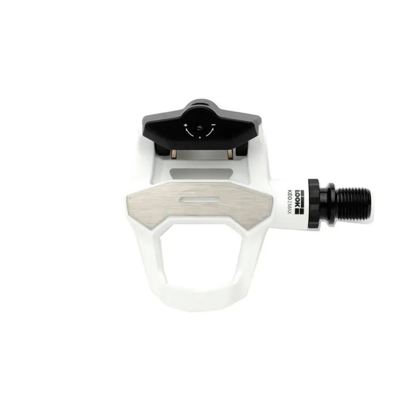 Look Keo 2 Max Pedals w/Keo Grip Cleat in White