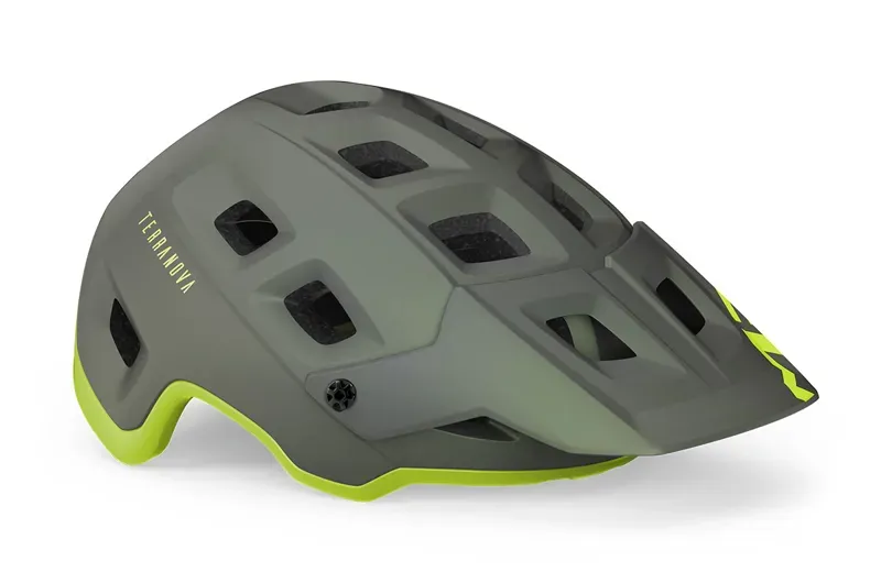Met Terranova Helmet in Gray Lime