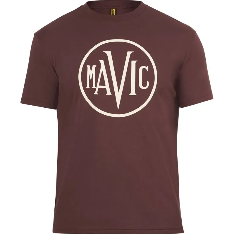 Mavic Heritage Logo T- Shirt Burgundy - Medium