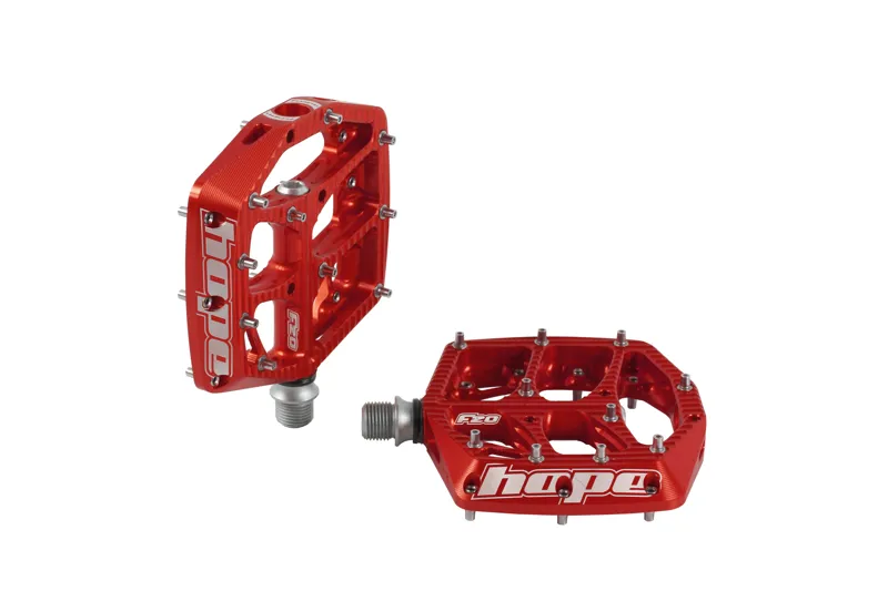 Hope F20 Pedals in Red