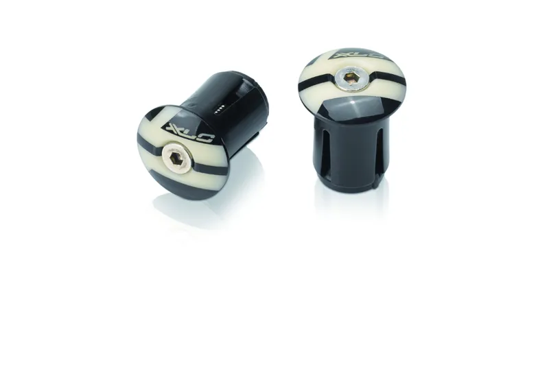 Xlc Bar End Plugs Black/White