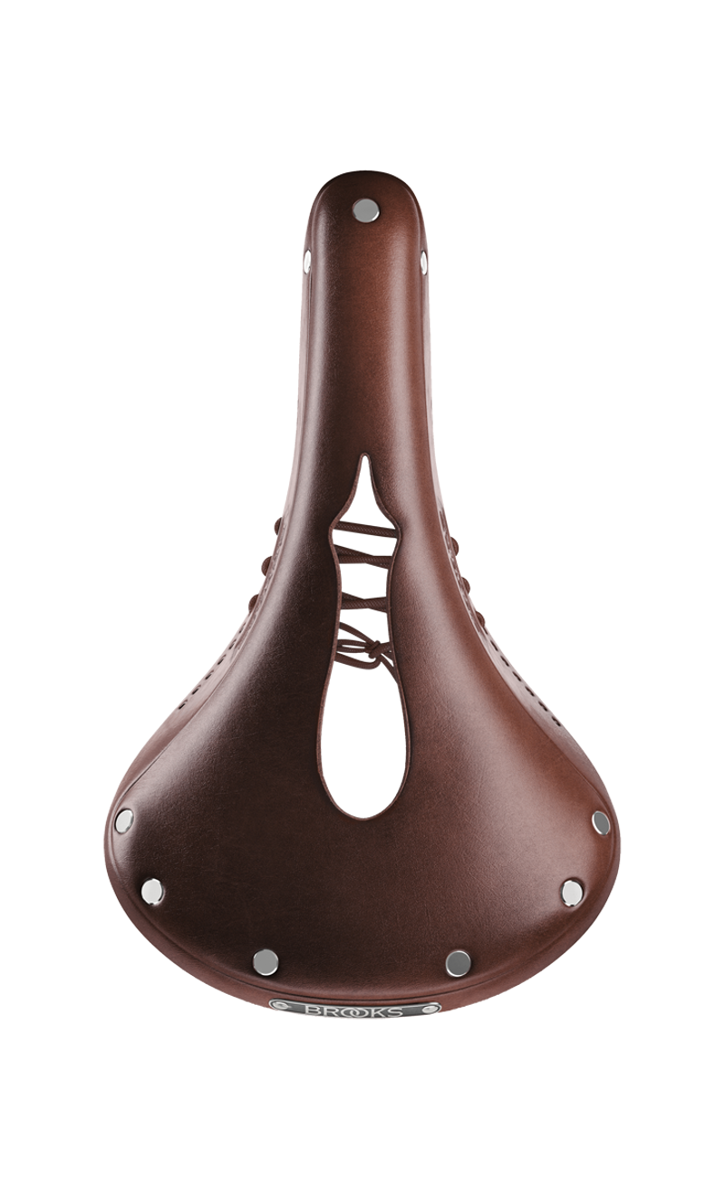 Brooks B17 Carved Saddle in Brown-5