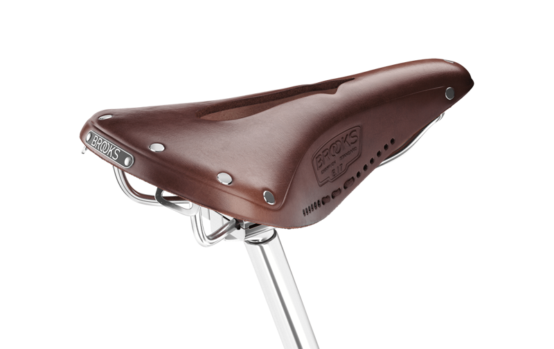 Brooks B17 Carved Saddle in Brown-6