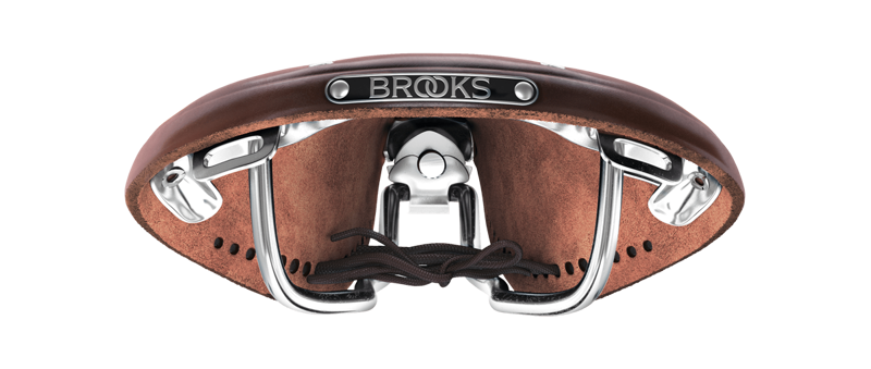 Brooks B17 Carved Saddle in Brown-3