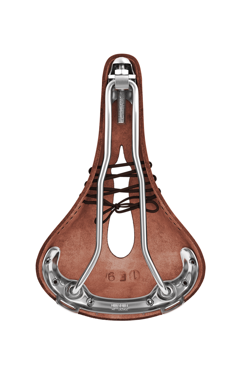 Brooks B17 Carved Saddle in Brown-4