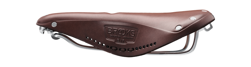 Brooks B17 Carved Saddle in Brown-2