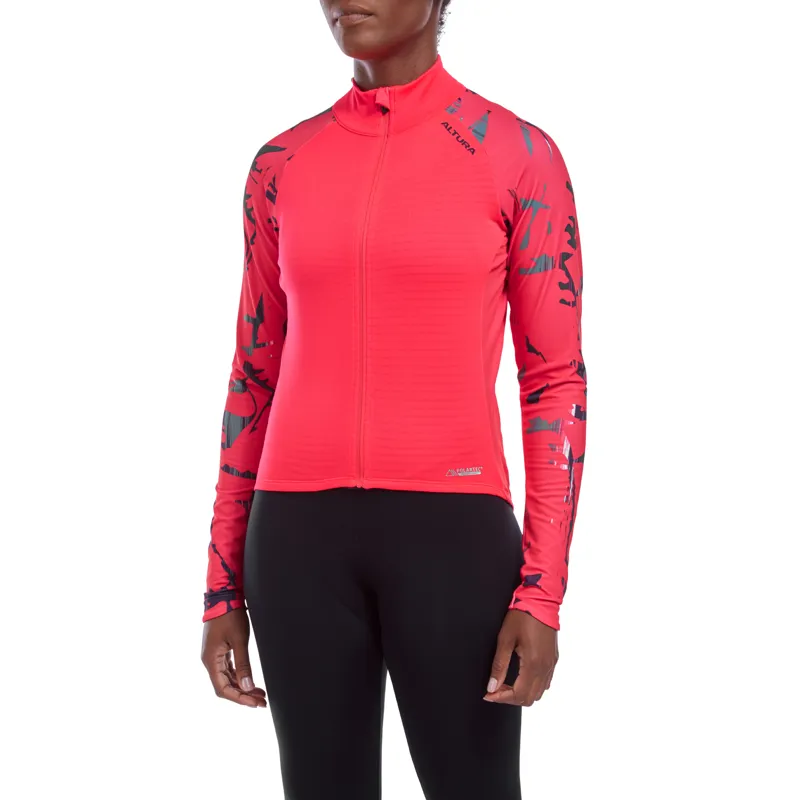 Altura Icon Women's Long Sleeve Jersey 2021: PINK