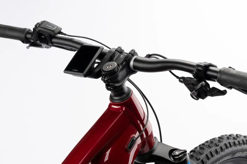 Ghost E-TERU Advanced HIGH E-MTB In Carbon Red/Chilly White - Glossy-3