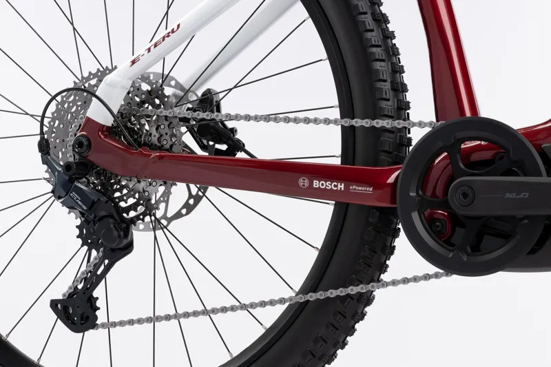 Ghost E-TERU Advanced HIGH E-MTB In Carbon Red/Chilly White - Glossy-6