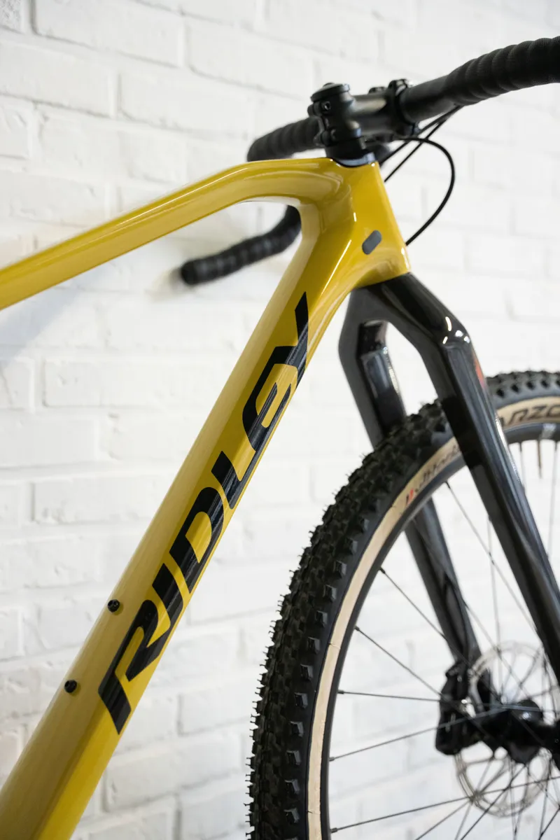 Ridley Ignite GTX with Sram Apex 1x11 Speed in Mustard Yellow-13