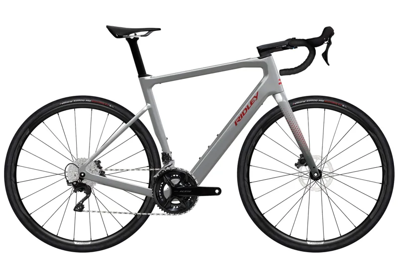 Ridley E-Grifn Road in Battleship Grey - Shimano 105 - 2x12-7