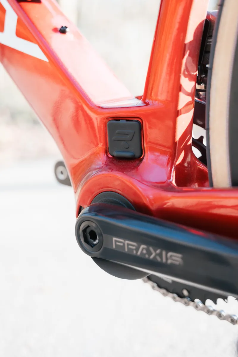 Ridley E-Noah Shimano 105 DI2 - 2x12s in Candy Red Metallic-12